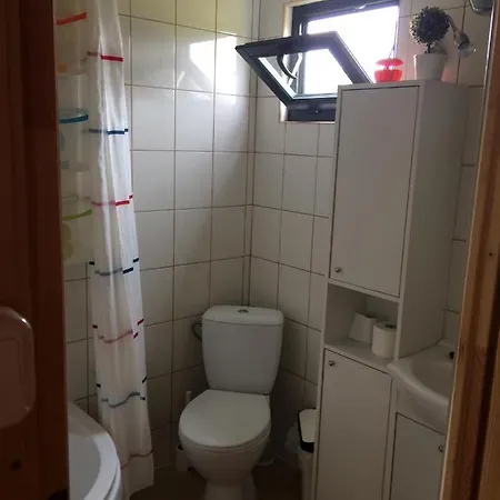 Letniskowe Malinka Dabki Деревянный коттедж *